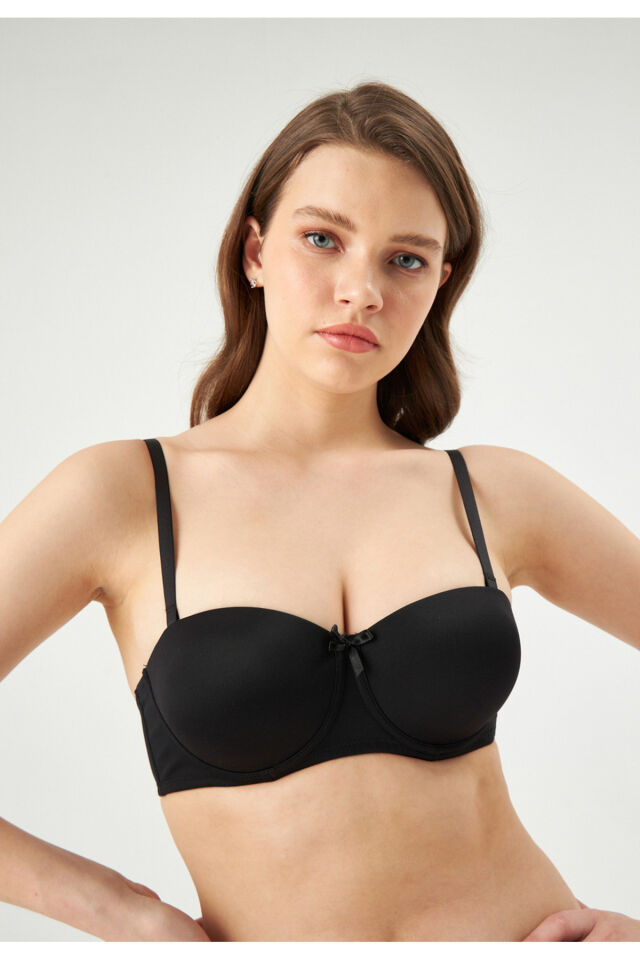 Eros 160 Adela Straplez Double Push Up Sütyen 70B - Ten