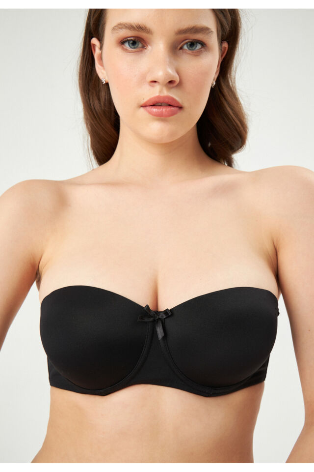 Eros 160 Adela Straplez Double Push Up Sütyen 70B - Ten