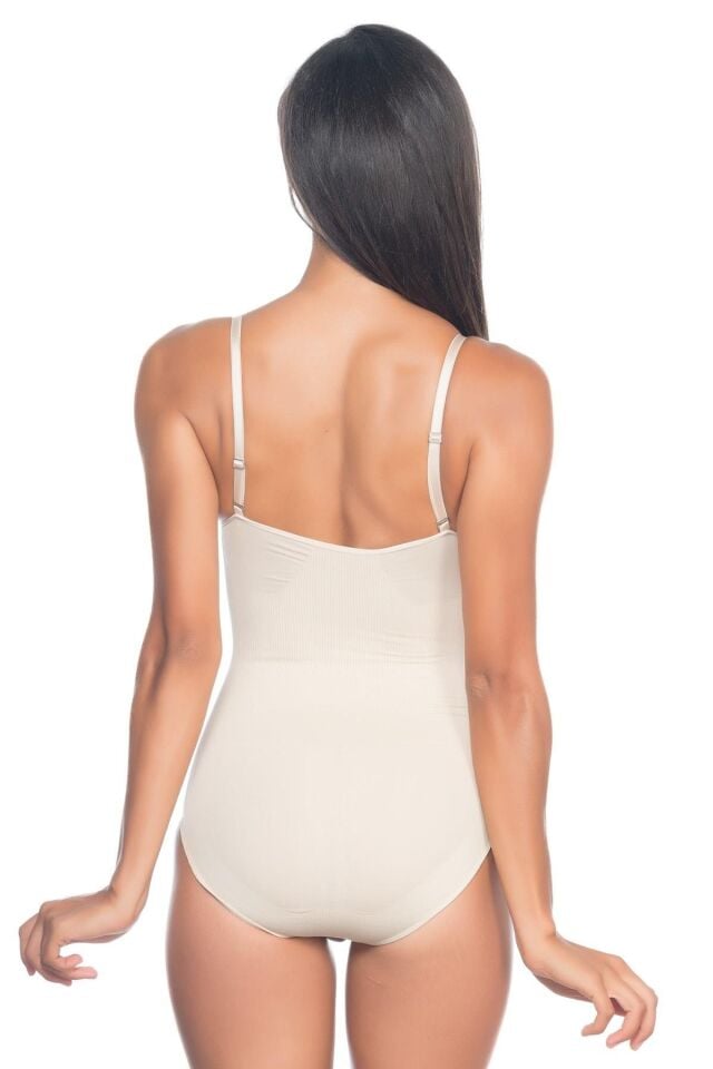 Emay 2072 İnce Body Korse S - Ten
