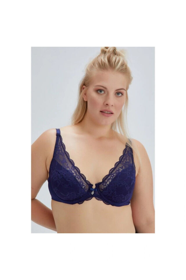 Eros 310 Emmly Balenli Kaplı Üçgen Sütyen 80B - Fuşya