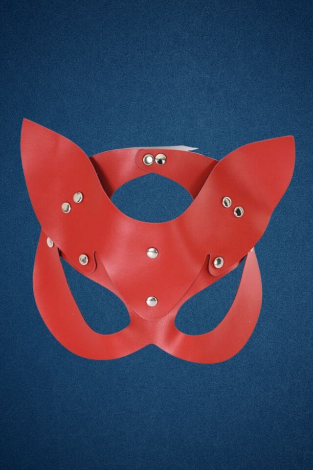 Fantazi Maske Deri Harness