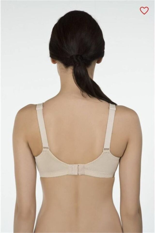 Kom Carmina Baskılı Toparlayıcı Sütyen 90D - Ten
