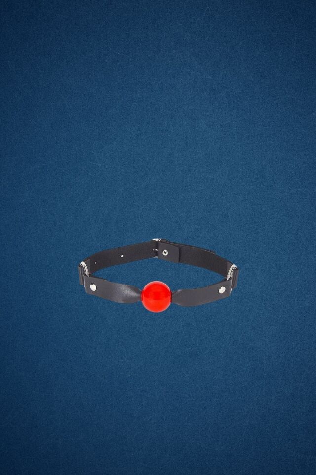 Deri Ağız Topu Ayarlanabilir Fantazi