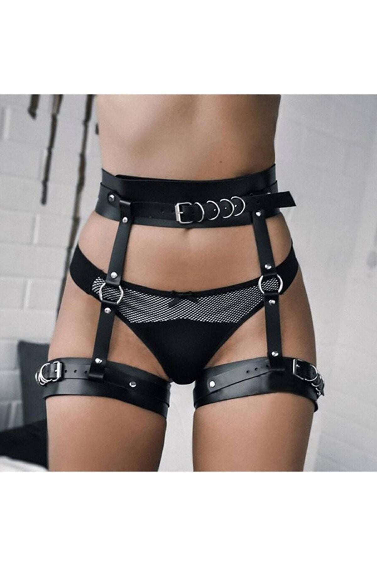 Aysilce 61 Fantezi Deri Harness