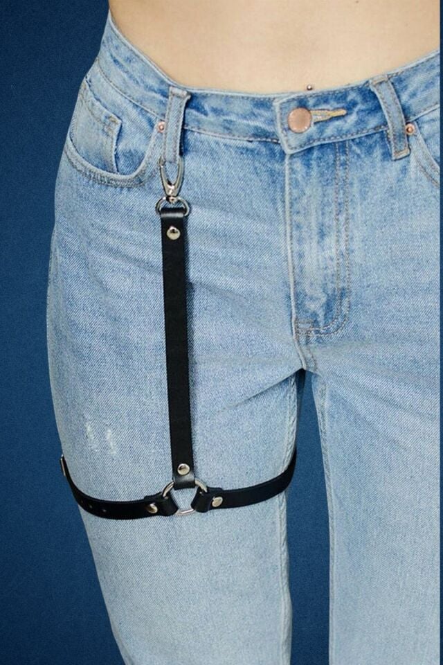 Tek Bacak Pantolon Askı Jartiyer