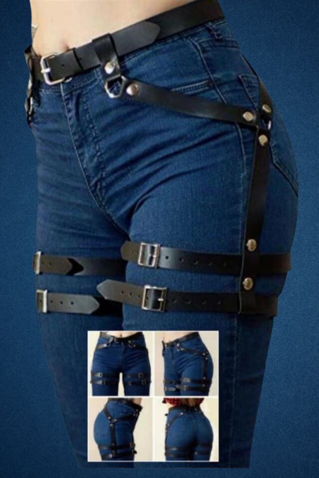 Belden Ayarlı 2 Sıralı Fantazi Aksesuar