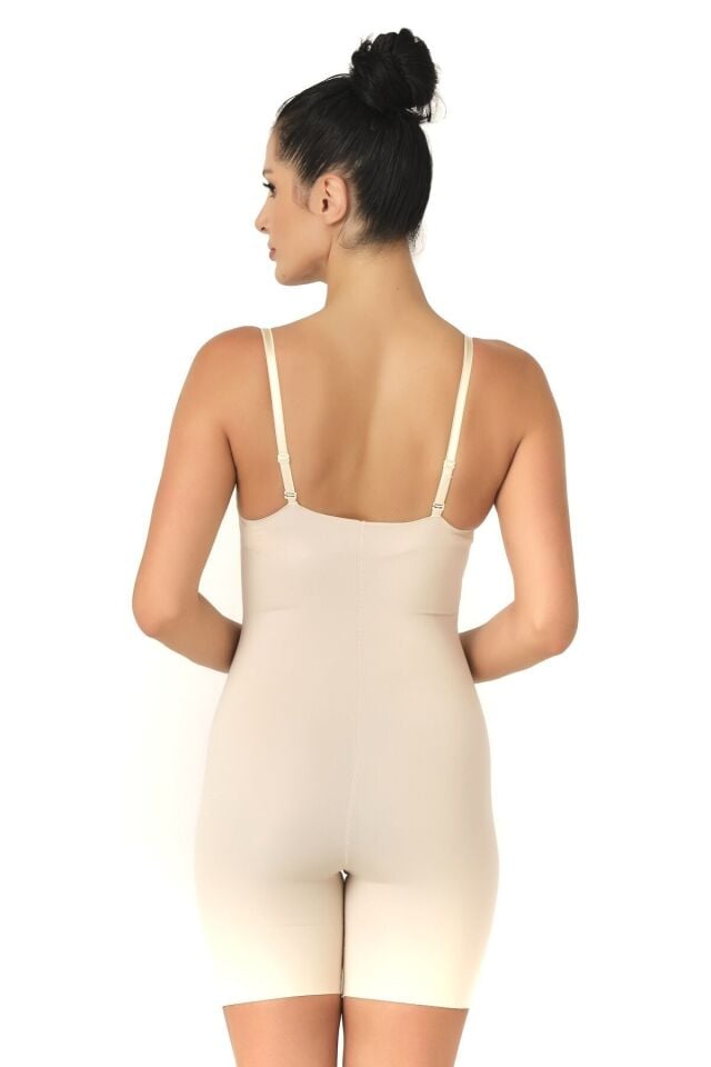 Emay 2758 Lazer Kesim Göğsü Açık Boxer Korse