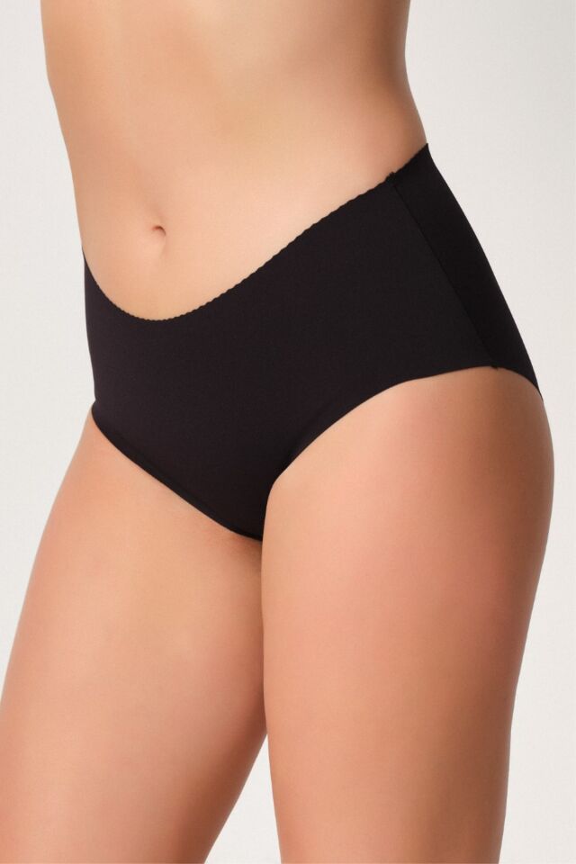 Emay 2702 Mama Lazer Slip Korse M - Siyah