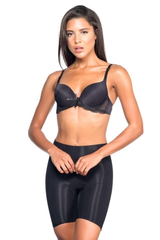 Emay 2800 Double Boxer Lazer Korse XL - Siyah