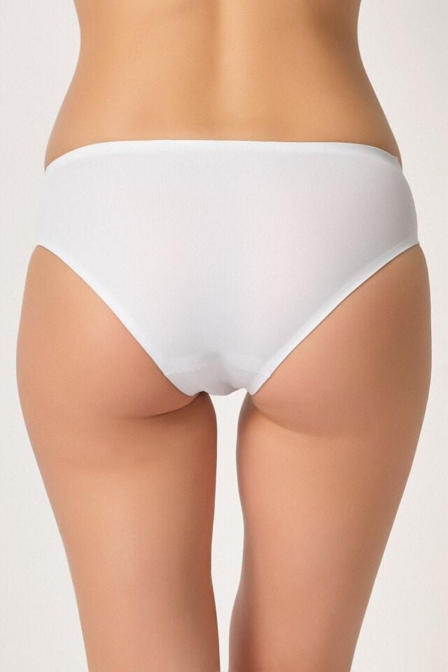 Emay 2803 Yapıştırma Lazer Kesim Külot M - Beyaz