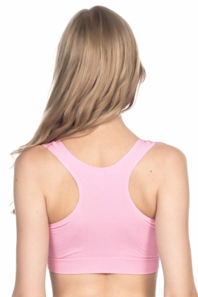 Emay 4001 Soft Sporcu Büstiyer XXL - Pembe
