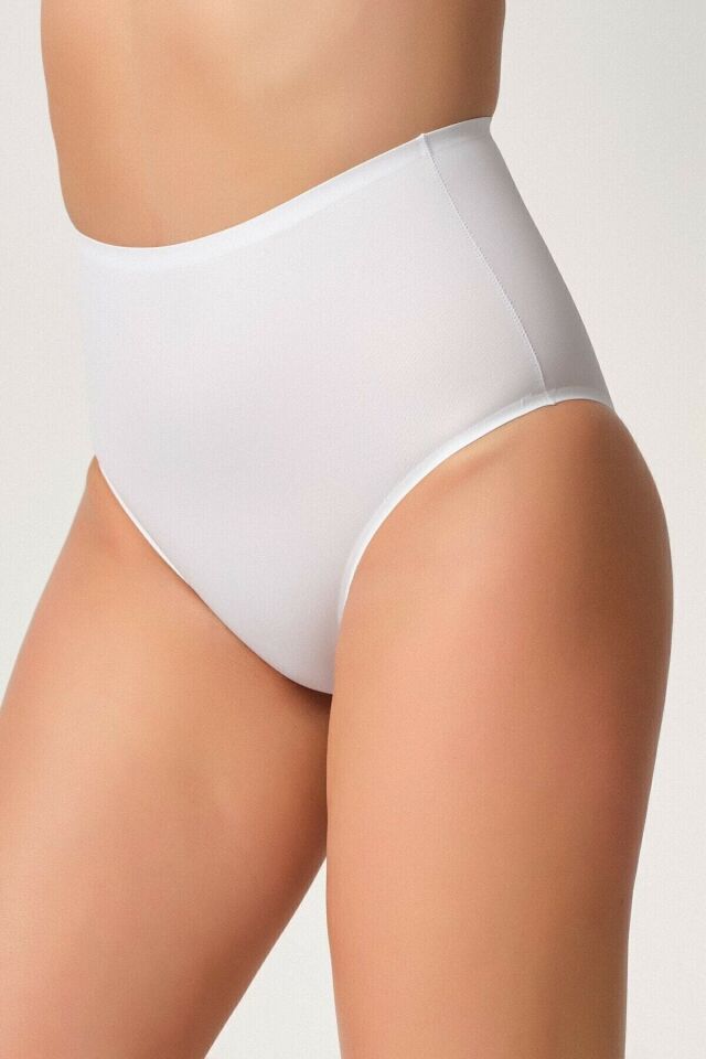 Emay 2804 Yapıştırma Lazer Brezilya Slip XL - Vizon