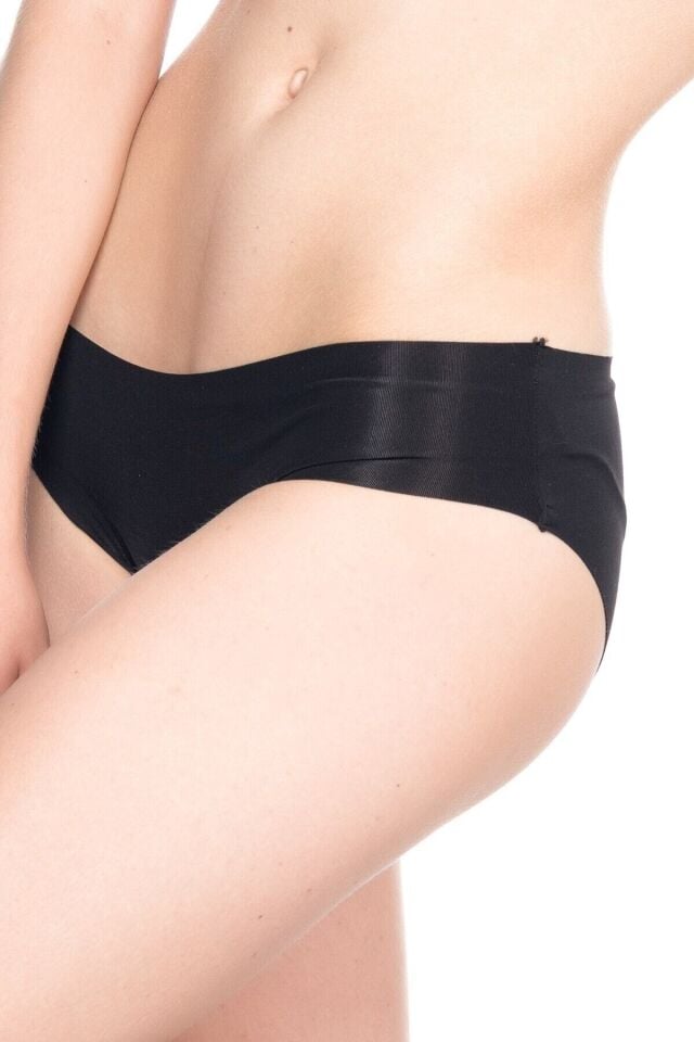 Emay 2818 Slip Külot Lazer Korse S - Siyah