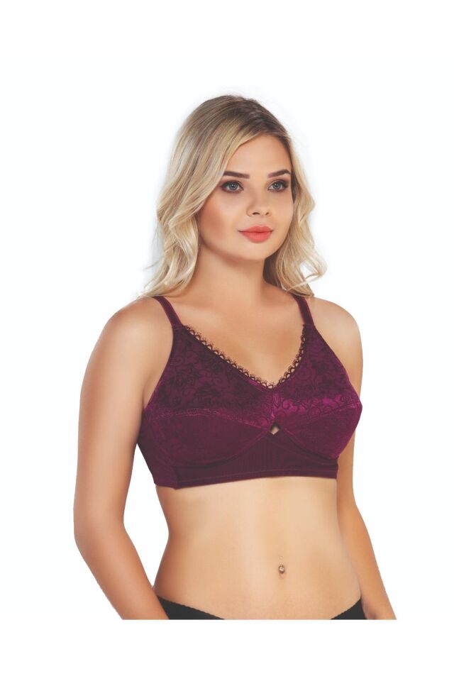 Emay 130C Toparlayıcı Sütyen 80B - Bordo