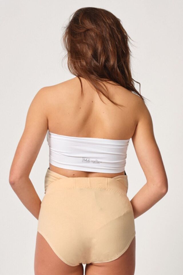 Emay 2825 Cotton Hamile Karın Destekleyici Slip Korse M - Ten