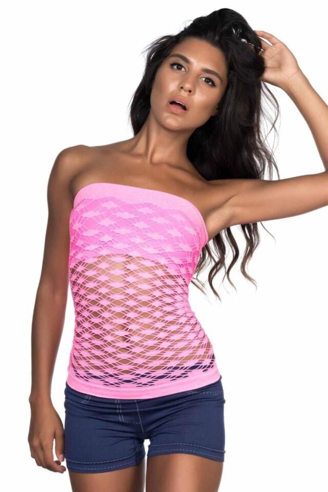 Emay 5034 Fantazi Büstiyer Atlet Korse S - Pembe