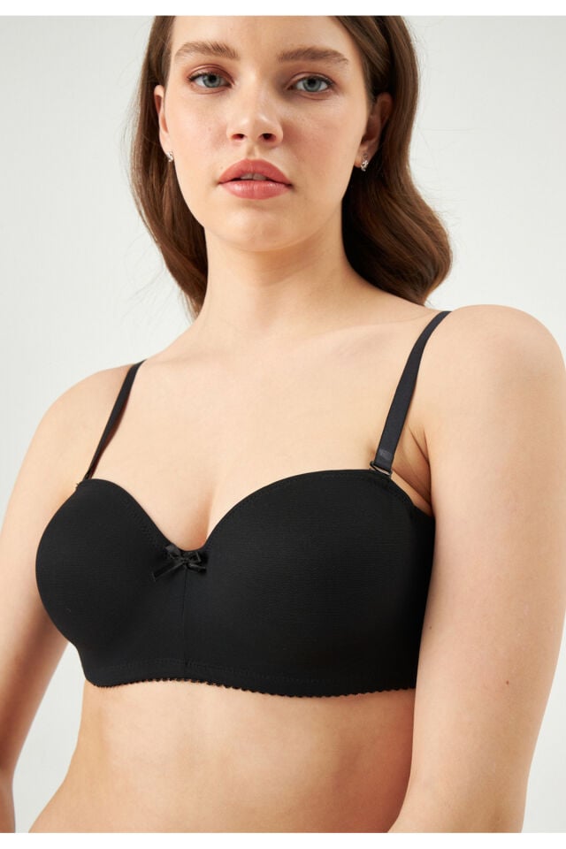 Eros 140 Camellia Straplez Boş Cup Sütyen 80B - Beyaz